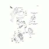 Схема вузла: Генератор для Kawasaki KX85 KX85-II