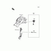 Схема вузла: Аксесуар (DC-Socket) для Kawasaki KLE250 Versys-X 250 ABS