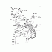 Схема узла: Воздушный фильтр для Kawasaki ZX1400 Ninja ZX-14