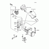 Схема вузла: Fuel evaporative system(ca) для Kawasaki ZG1000 Concours