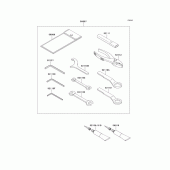 Схема вузла: Owners tools для Kawasaki EX650 Ninja 650