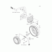 Схема вузла: Генератори для Kawasaki KL650 KLR650