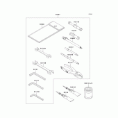 Схема вузла: Owners tools для Kawasaki ZG1000 1000GTR