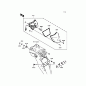 Схема узла: Стоп сигнал для Kawasaki KLX250 D-Tracker X
