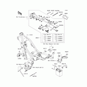 Схема вузла: Електроустаткування для Kawasaki KLX250 D-Tracker X