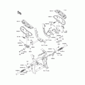 Схема вузла: Підніжки для Kawasaki VN2000 Vulcan 2000
