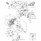 Схема вузла: Headlight(S) для Kawasaki BR125 Z125 Pro