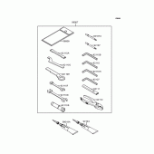 Схема узла: Инструмент для Kawasaki KLE250 Anhelo