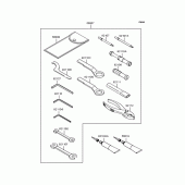 Схема вузла: Інструмент для Kawasaki EX400 Ninja 400R ABS