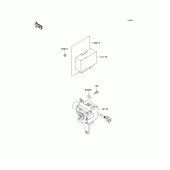 Схема вузла: Cruise control для Kawasaki ZG1200 Voyager XII