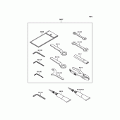 Схема узла: Инструмент для Kawasaki EN650 Vulcan S SE