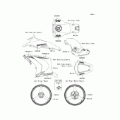 Схема узла: Decals(p.f.c.white)(jef) для Kawasaki ZX1000 Ninja ZX-10R