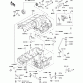 Схема узла: Картер двигателя для Kawasaki ZX1100 ZZ-R1100
