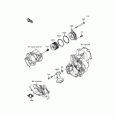 Схема вузла: Фільтр масляний для Kawasaki KX450 KX450F