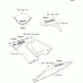 Схема вузла: Decals(titanium) для Kawasaki ZX636 Ninja ZX-6R