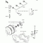 Схема узла: Ignition system для Kawasaki ZG1400 1400GTR ABS