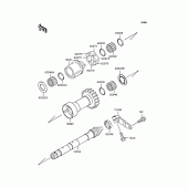 Схема вузла: Balancer для Kawasaki ZR1100 Zephyr 1100