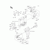 Схема вузла: Поворотники для Kawasaki VN900 Vulcan 900 Custom