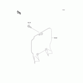 Схема вузла: Аксесуари для Kawasaki KX250/ KX252 KX250