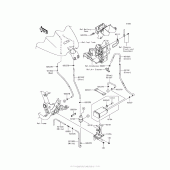 Схема вузла: Fuel Evaporative System (Ca) для Kawasaki VN1700 Vulcan 1700 Voyager ABS