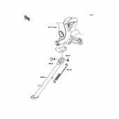 Схема вузла: Stand(s) для Kawasaki KLE650 Versys 650 ABS