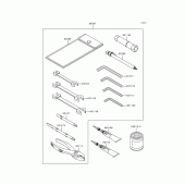Схема узла: Owners tools для Kawasaki VN1500 VN1500 Classic Tourer Fi