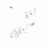 Схема вузла: Balancer для Kawasaki BJ250 Estrella RS