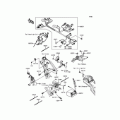 Схема вузла: Електроустаткування для Kawasaki KLX150 KLX150L