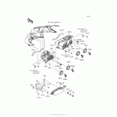 Схема вузла: Headlight(S) для Kawasaki ZX1400 Ninja ZX-14R ABS