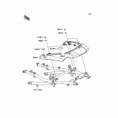 Схема вузла: Side Covers для Kawasaki KLZ1000 Versys 1000
