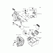 Схема вузла: Fuel Injection для Kawasaki VN1700 Vulcan 1700 Nomad ABS