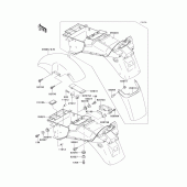 Схема узла: Крыло для Kawasaki ZX1100 GPZ1100