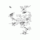 Схема вузла: Вихлопна система для Kawasaki ZX1000 Ninja ZX-10R ABS