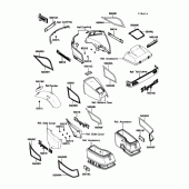 Схема вузла: Decal(zg1200-b4/b5) для Kawasaki ZG1200 Voyager XII