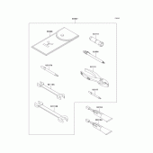 Схема вузла: Owners tools для Kawasaki VN750 Vulcan 750