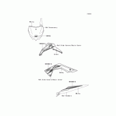 Схема узла: Decals(bef) для Kawasaki KLX140 KLX140L