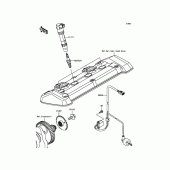 Схема вузла: Ignition System для Kawasaki ZR800 Z800