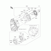 Схема узла: Аксессуары(engine guard) для Kawasaki ZR800 Z800