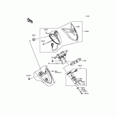 Схема вузла: Taillight(s) для Kawasaki VN1700 Vulcan 1700 Voyager Custom ABS