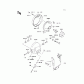 Схема вузла: Фара для Kawasaki ER500 ER-5