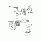 Схема узла: Генератор для Kawasaki ZG1400 1400GTR ABS