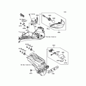 Схема вузла: Taillight(s) для Kawasaki EX300 Ninja 300 ABS