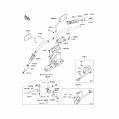 Схема узла: Руль (a9f) для Kawasaki KLE650 Versys 650
