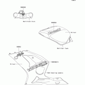 Схема вузла: Decals(silver)(zx636-b2h) для Kawasaki ZX636 Ninja ZX-6R
