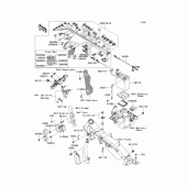 Схема вузла: Електроустаткування для Kawasaki VN2000 Vulcan 2000