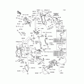 Схема вузла: Guard(s)(1/2) для Kawasaki VN1700 Vulcan 1700 Voyager ABS