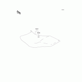 Схема узла: Сиденье для Kawasaki ZR750 ZR-7