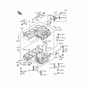 Схема вузла: Картер двигуна для Kawasaki ZX900 GPZ900R