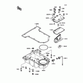 Схема узла: Масляный поддон для Kawasaki ZX750 Ninja ZX-7