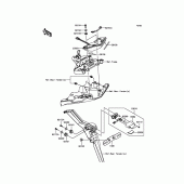 Схема вузла: Taillight(s) для Kawasaki KLE650 Versys 650